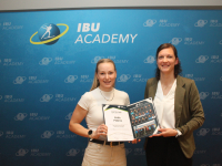 Pónya Sára teljesítette az IBU első szintű edzőképzését
