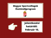 Magyar Sportcsillagok Ösztöndíjprogram 2021.