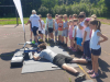 Többszáz gyermek próbálhatta ki a nyári biatlont