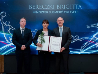 Rangos elismerésben részesült Bereczki Brigitta